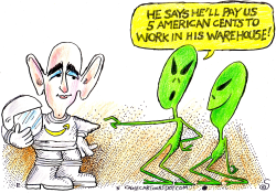 REAL REASON FOR BEZOS IN SPACE by Randall Enos