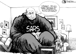 SARS TV by Cam Cardow