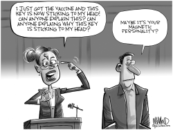 Vaccine conspiracies by Dave Whamond