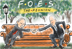 No Friends Reunion for Biden and Putin by Jeff Koterba