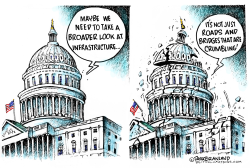Congress and infrastructure by Dave Granlund