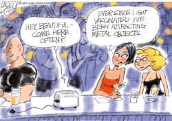 MAGNETIC PERSONALITY  by Pat Bagley