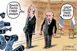THE BIDEN-PUTIN MEETING IN A NUTSHELL by Patrick Chappatte
