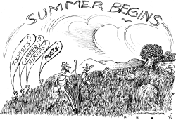 Summer Begins by Randall Enos