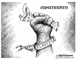 Juneteenth Freedom by Dave Granlund