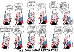 DIALOGUE BETWEEN RUSSIA AND THE US by Schot
