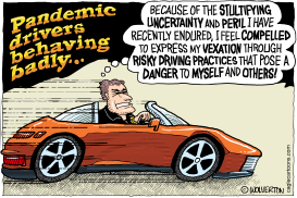 PANDEMIC DRIVERS by Monte Wolverton