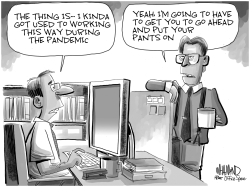 Re-entering the workplace by Dave Whamond