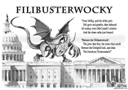 Mitch McConnell Is Filibusterwocky by R.J. Matson