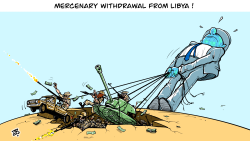 MERCENARIES WITHDRAWAL FROM LIBYA ! by Emad Hajjaj