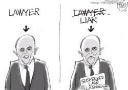 Giuliani Liar by Pat Bagley