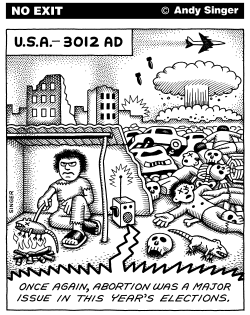 ABORTION ISSUE 3012 by Andy Singer