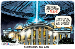 INDEPENDENCE DAY  by Rick McKee