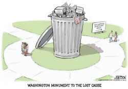 WASHINGTON MONUMENT TO THE LOST CAUSE by R.J. Matson