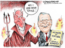 Donald Rumsfeld Legacy by Dave Granlund