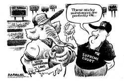 Supreme Court Voting Rights Act ruling by Jimmy Margulies