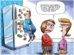 Vaccine conspiracies by Dave Whamond