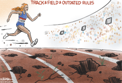 OUTDATED OLYMPIC RULES by Jeff Koterba