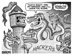 Hacker Dragons by Steve Sack