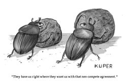 NON-COMPETE AGREEMENT by Peter Kuper