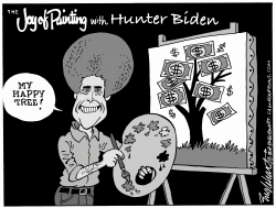 Hunter Biden The Artist by Bob Englehart