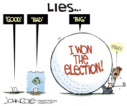 Good, bad and big lies by John Cole