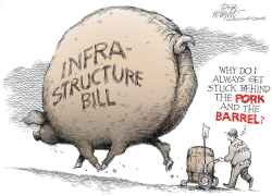 INFRASTRUCTURE PORK BARREL by Dick Wright