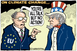 US INACTION ON CLIMATE CHANGE by Monte Wolverton