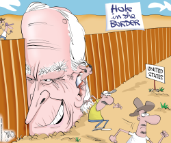 Biden's Border Hole by Gary McCoy
