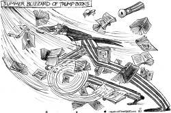 Blizzard of Trump Books by Randall Enos