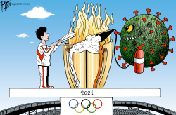 TOKYO OLYMPICS 2021 by Bruce Plante