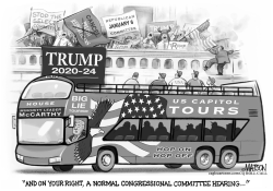 Republicans Protest January 6 Hearings by R.J. Matson