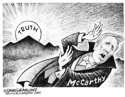 Kevin McCarthy vs Truth by Dave Granlund