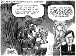 Fox news performance awards by Dave Whamond
