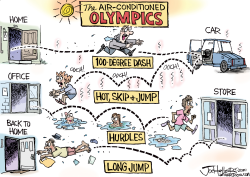 HEAT OLYMPICS by Joe Heller