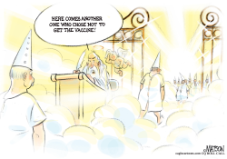 UNVACCINATED DUNCES AT THE PEARLY GATES by R.J. Matson