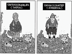 Vaccination Holdouts by Bob Englehart