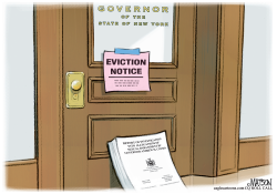 GOVERNOR CUOMO EVICTION NOTICE by R.J. Matson
