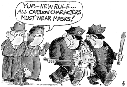 Cartoon Masks by Randall Enos
