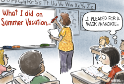 WHAT I DID ON SUMMER VACATION  by Jeff Koterba