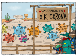WELCOME TO O.K. CORONA by Nikola Listes