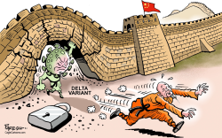 DELTA VARIANT IN CHINA by Paresh Nath