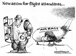 Air rage on the rise by Dave Granlund