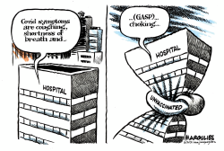 COVID PATIENTS OVERWHELMING HOSPITALS by Jimmy Margulies