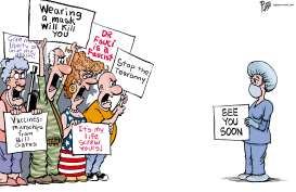 THE ANTI-MASKERS by Bruce Plante