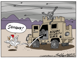 SOME SOLDIERS THEY TURNED OUT TO BE by Bob Englehart