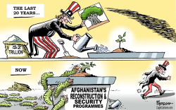 US EFFORT IN AFGHANISTAN by Paresh Nath