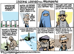 AFGHANISTAN LESSONS by David Fitzsimmons