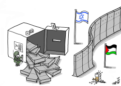 ISRAELI ELECTIONS by Stephane Peray