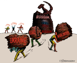 30TH ANNIVERSARY OF INDEPENDENCE OF UKRAINE  by Vladimir Kazanevsky